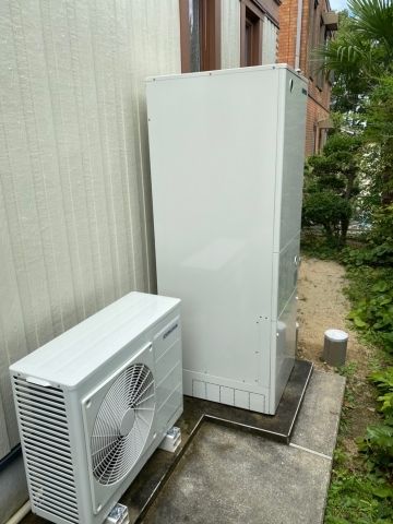 エコキュート交換工事　兵庫県神戸市西区　CTU-HXE37AY5