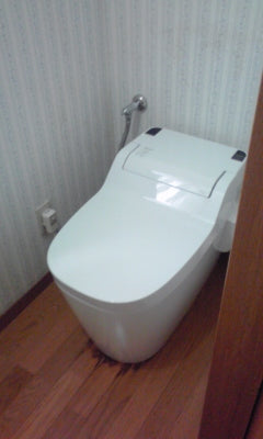 トイレ交換工事　大阪府吹田市　BF-M405