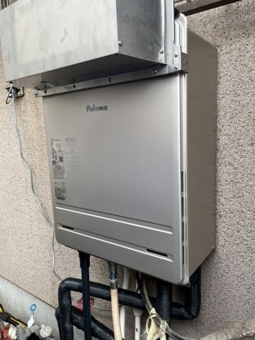 ガス給湯器 トイレ交換工事　千葉県浦安市　FH-E2421SAWL-set-13A
