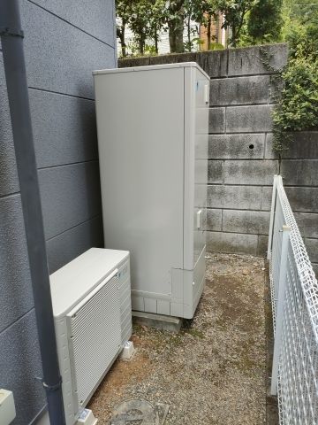 エコキュート交換工事　埼玉県飯能市　EQ37WFV-set
