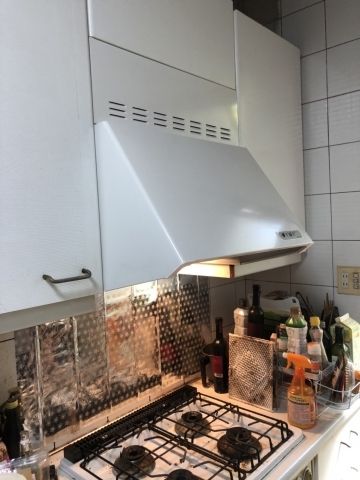 レンジフード交換工事　東京都世田谷区　kouji29