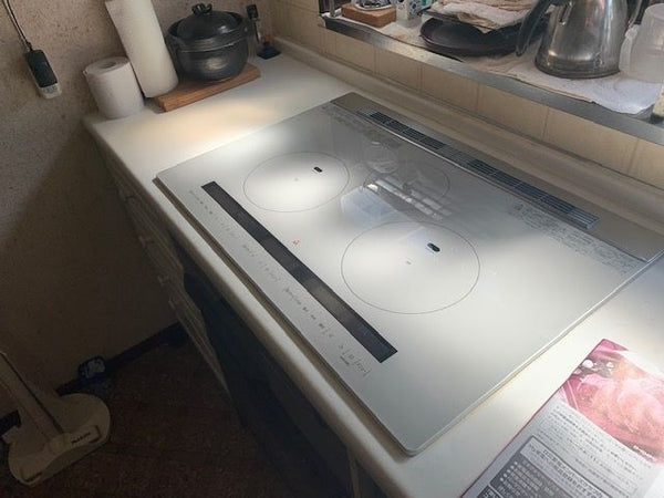 IHクッキングヒーター交換工事　静岡県浜松市浜北区　HT-M8STWF-S