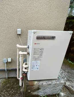 石油給湯器交換工事　神奈川県足柄下郡真鶴町　OTX-3706SAYV