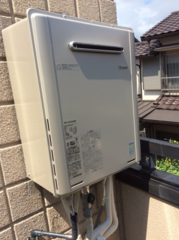 給湯器交換工事　兵庫県伊丹市　RUF-E2405SAW-13A-set