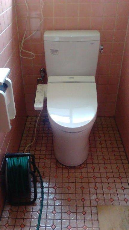 トイレ交換工事　宮崎県北諸県郡三股町　TC1R