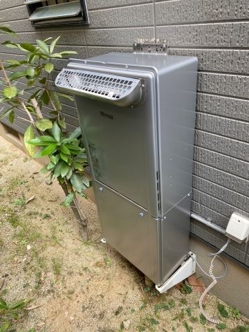 ガス給湯器交換工事　兵庫県芦屋市　RUF-E2406SAW-set-13A - After