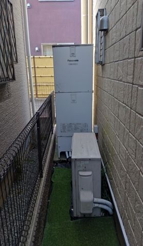 エコキュート交換工事　神奈川県横浜市瀬谷区　EQ37WSV-set - Before