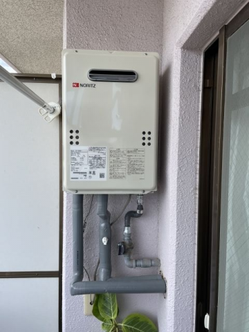 ガス給湯器交換工事　福岡県福岡市中央区　GQ-1639WS-1-13A