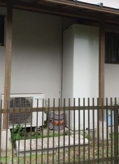 エコキュート交換工事　静岡県富士宮市　EQN46WV-set - Before