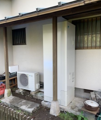エコキュート交換工事　静岡県富士宮市　EQN46WV-set