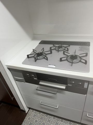 ガス給湯器 ビルトインガスコンロ交換工事　千葉県市川市　RHS31W32L24RSTW-13A