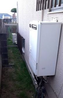 ガス給湯器交換工事　愛媛県松山市　GT-2060AWX-2-BL-set-13A - Before