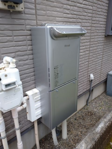 ガス給湯器交換工事　千葉県市川市　RUF-E2406SAW-set-13A - After