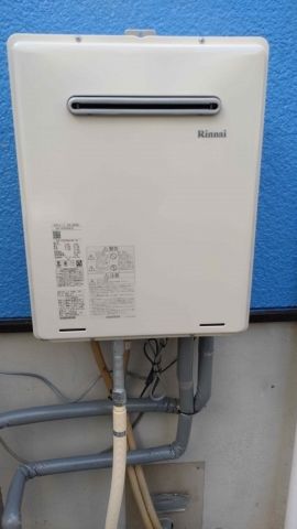蛇口 ガス給湯器交換工事　愛知県岡崎市