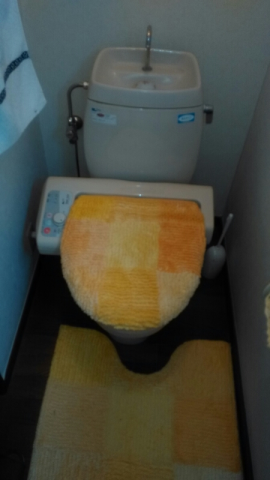 トイレ交換工事　千葉県流山市　XCH1101WS-sale - Before