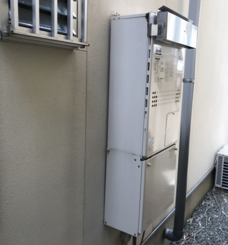ガス給湯器交換工事　大阪府豊中市　GTH-C2461SAW3H-1-BL-set-13A - Before