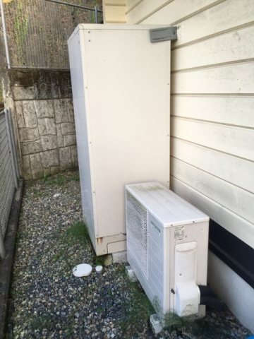 エコキュート交換工事　栃木県那須塩原市 - Before