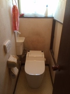 トイレ交換工事　岐阜県美濃加茂市　TCF4721AM - After
