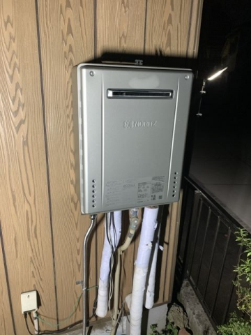 ガス給湯器交換工事　東京都八王子市