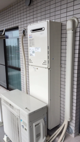 給湯器交換工事　兵庫県神戸市垂水区　GT-C1652SAWX-2-BL-13A