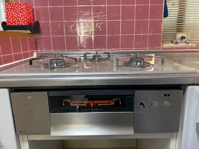 ビルトインガスコンロ交換工事　京都府宇治市　N3S11PWAS6STESC-13A - After