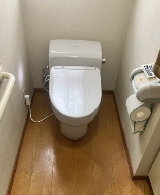 便座交換工事　千葉県四街道市　TCF4833S-NG2 - After