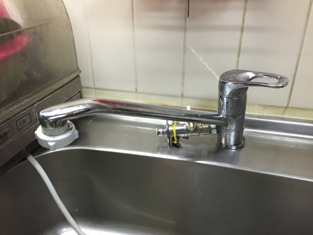 水栓交換工事　大阪府柏原市　01 - Before