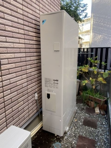 エコキュート 蛇口交換工事　神奈川県横浜市神奈川区　EQ46WFTV-set