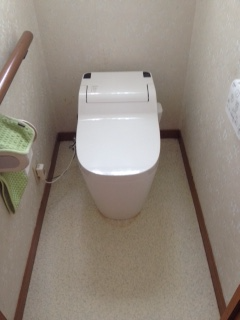 トイレ交換工事　静岡県掛川市　01 - After