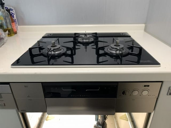 ビルトインガスコンロ ガス給湯器交換工事　神奈川県横浜市都筑区　N3S10PWASSTEC-13A