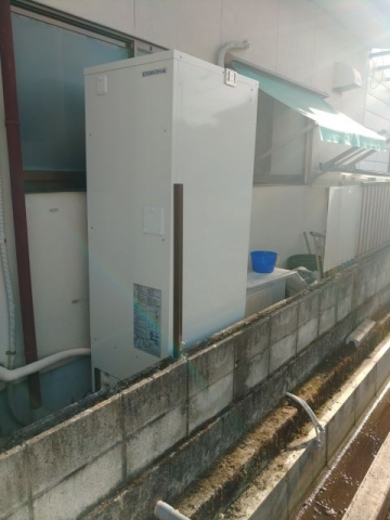 エコキュート交換工事　山梨県甲斐市　UWH-37X1N2U-setC - After