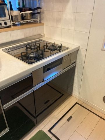 ビルトインガスコンロ交換工事　神奈川県相模原市南区　N3S10PWASKSTEC-13A