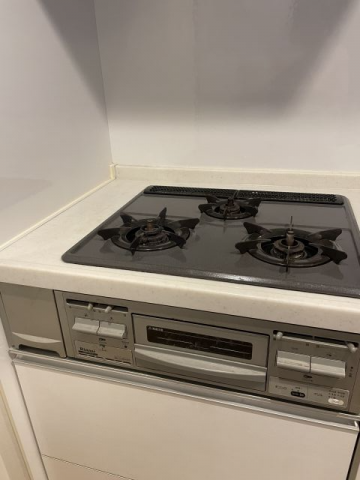 ビルトインガスコンロ交換工事　東京都稲城市　N3S10PWAS6STESC-13A - Before