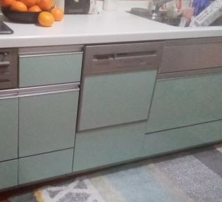 ビルトイン食洗機交換工事　神奈川県伊勢原市　EW-45R2S - Before