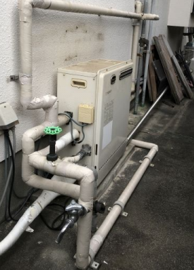 ガス給湯器交換工事　大分県別府市　GT-C2462SAWX-2-BL-set-13A - Before