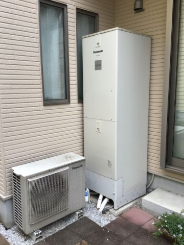 エコキュート交換工事　神奈川県秦野市　HE-NS46KQS-koujiset - Before