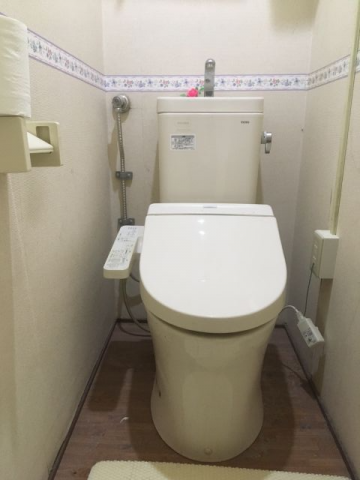 トイレ交換工事　栃木県宇都宮市　CES9155PX-NW1 - Before