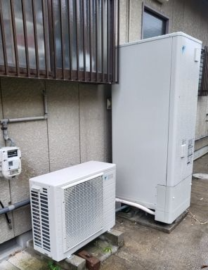 エコキュート交換工事　千葉県館山市　EQ37WFV-set