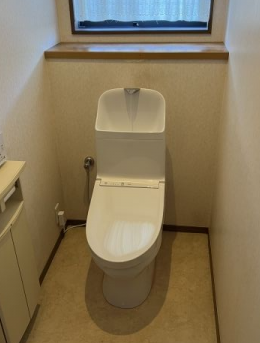 トイレ交換工事　埼玉県春日部市　CES9151-NW1