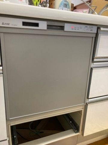 ビルトイン食洗機 ビルトイン食洗機 ビルトイン食洗機交換工事　山形県山形市　EW-45R2S - After