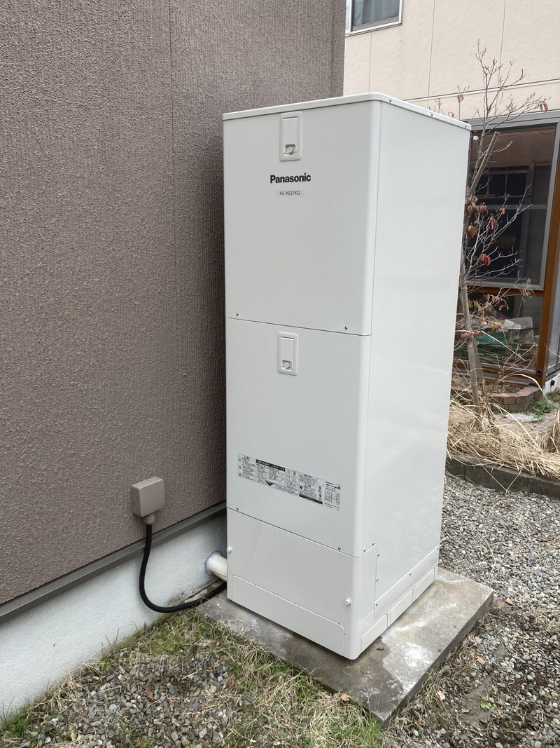 エコキュート交換工事　石川県河北郡津幡町　HE-NS37KQS-koujiset - After