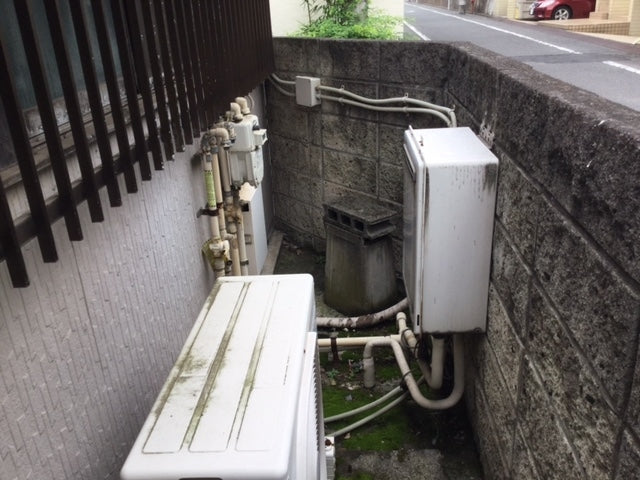 給湯器交換工事　東京都目黒区　LF-B340S - Before