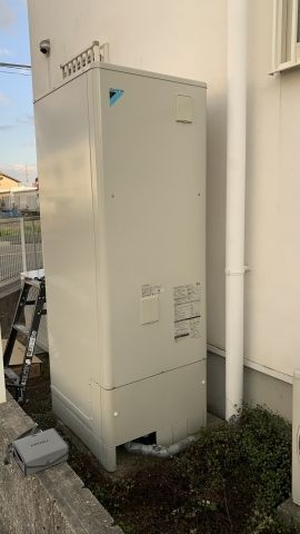 エコキュート交換工事　愛知県名古屋市中村区　EQ37WFV-set