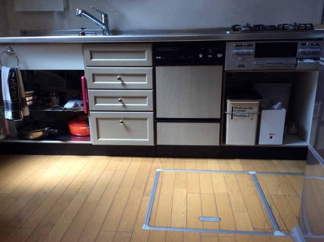 食洗機交換工事(筒井）　東京都杉並区　GT-2450AWX-2BL-set - Before