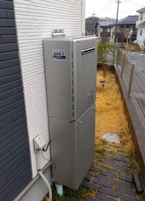 ガス給湯器交換工事　茨城県取手市　GT-C2462AWX-2-BL-set-13A