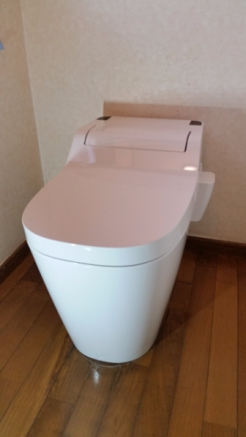トイレ交換工事(笹原）　東京都日野市　PTVN600-MPTX1601YF
