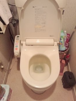 トイレ交換工事　神奈川県横浜市神奈川区　CES967M-NW1 - Before