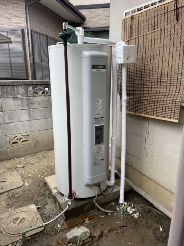 電気温水器交換工事　埼玉県蓮田市　SRG-375G-setR - After