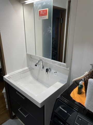 洗面化粧台交換工事　福岡県福岡市城南区　AR3FH-755SY-UGL-LD2H - After