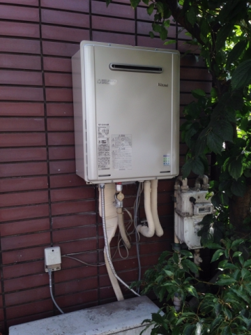 給湯器交換工事　東京都北区　RUF-E2405SAW-13A-set - After